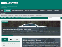 Tablet Screenshot of anyauto.com.au